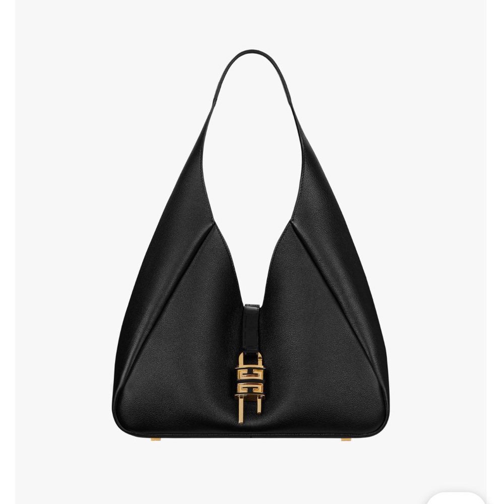 Black medium Givenchy G Lock Hobo Bag